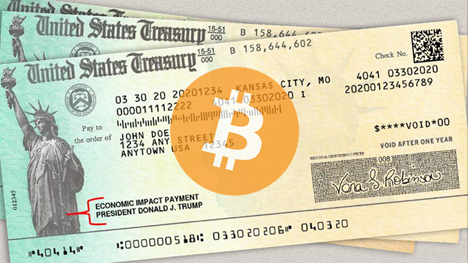 buy bitcoin with stimulus check