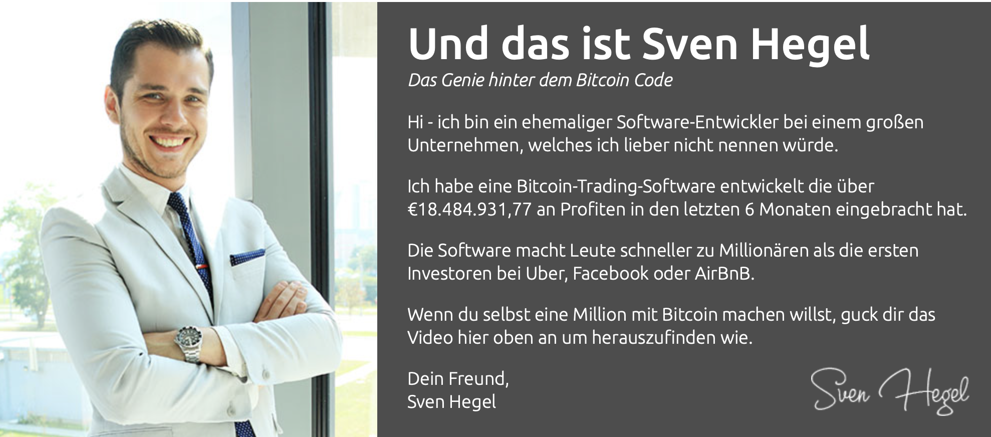 bitcoin trading sven hegel