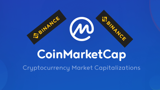 Binance purchase coinmarketcap